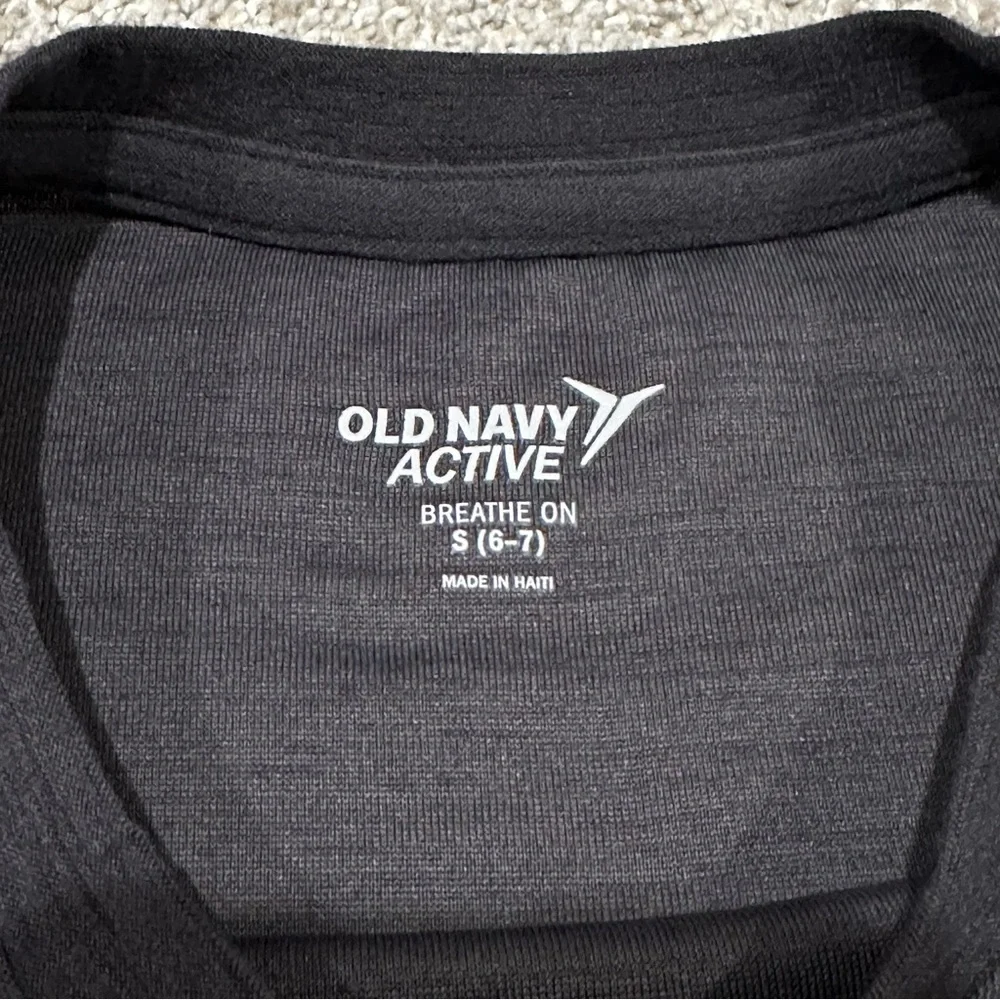 Old Navy Active Boys Breathe On Short Sleeve Tee